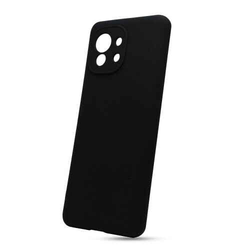 Puzdro Liquid TPU Xiaomi Mi 11 - čierne
