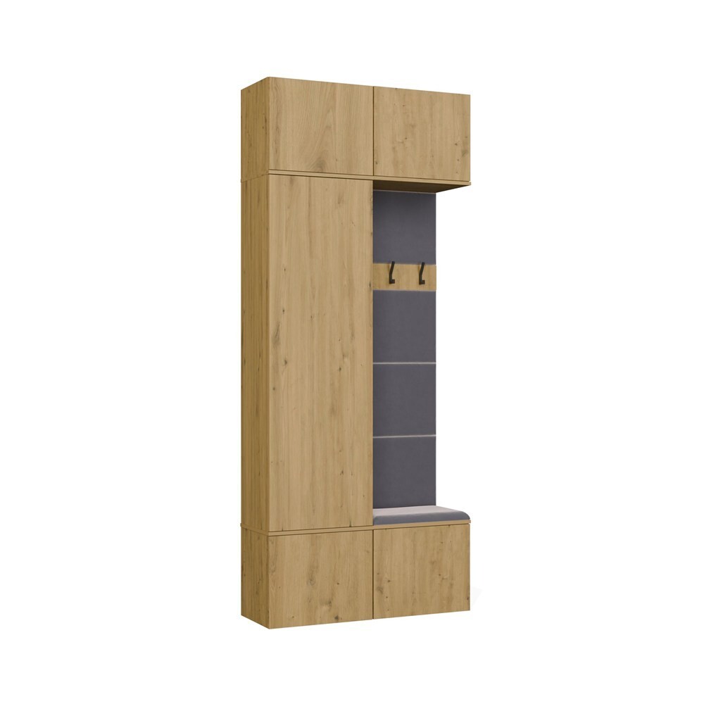 Předsíňová stěna Haga 1Sz1W 100 cm dub Artisan