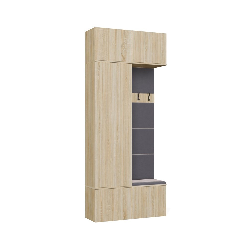 Předsíňová stěna Haga 1Sz1W 100 cm dub Sonoma