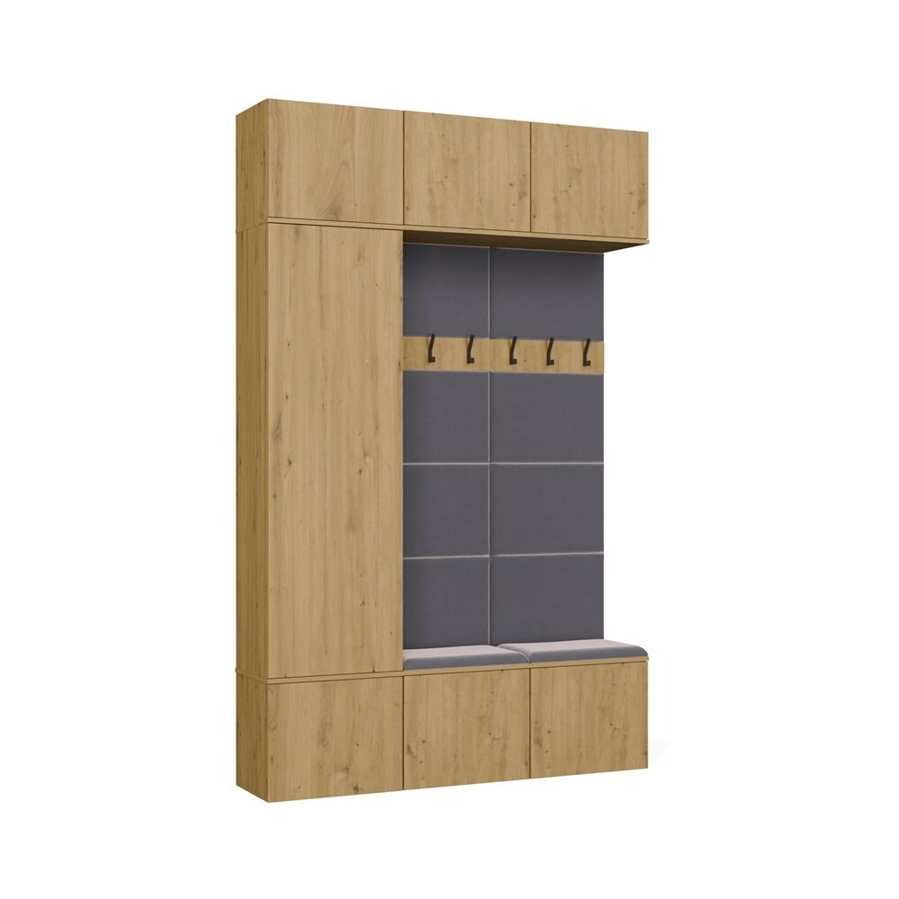 Předsíňová stěna Haga 1Sz2W 150 cm dub Artisan