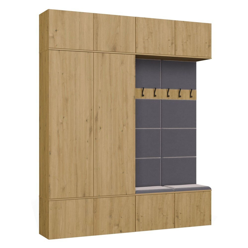 Předsíňová stěna Haga 2Sz2W 200 cm dub Artisan