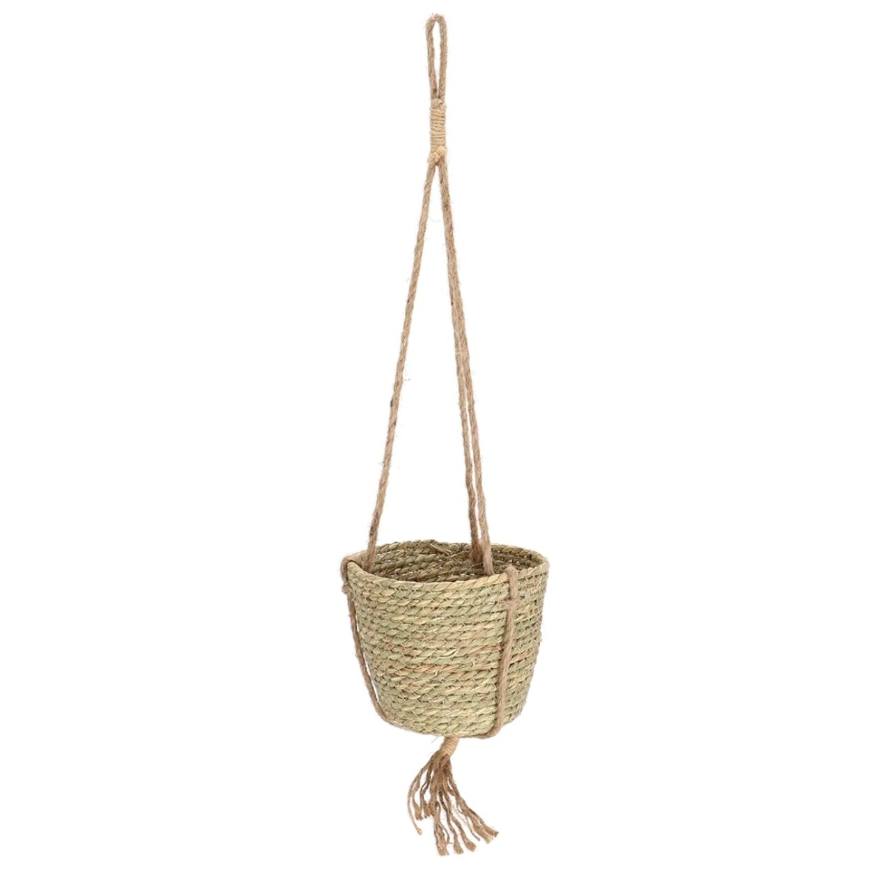Závěsný květináč BOHO 15 cm béžový