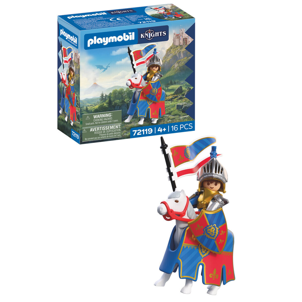 Playmobil Veliteľ Levích rytierov