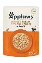 Applaws kapsičky 12 x 70 g - kuracie prsia s filé z tuniaka