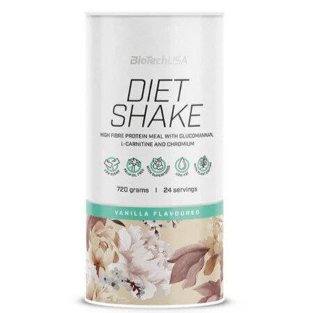 BIOTECHUSA Diet shake príchuť vanilka 720 g