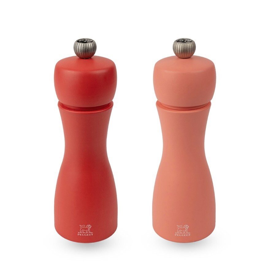 Peugeot Sada mlynčekov na soľ a korenie Tahiti Zirlion, 15 cm, červená 2/4297400