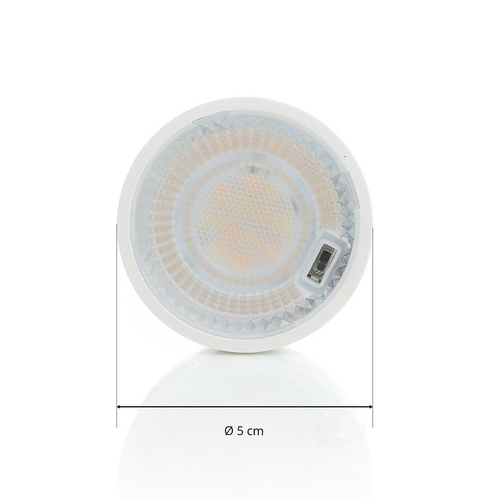 LED reflektor GU10, CCT, 6 W, 615 lm