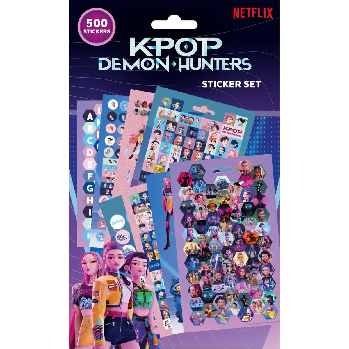 Pyramid International K-pop Demon Hunters set samolepiek 500 ks