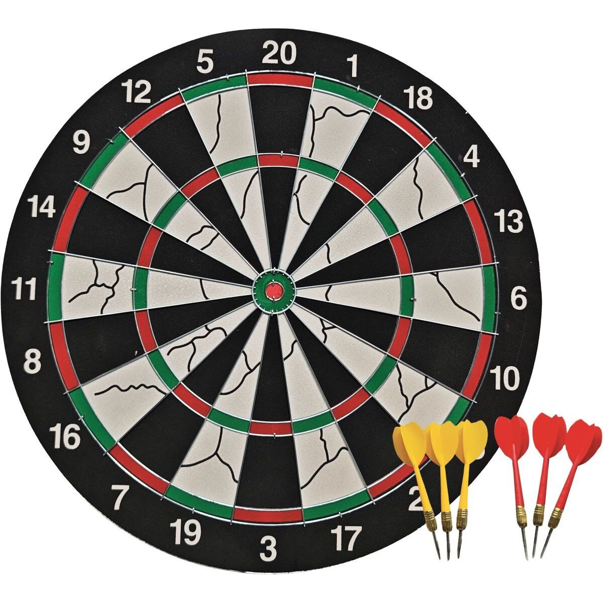Terč 2v1 na šípky 43 cm