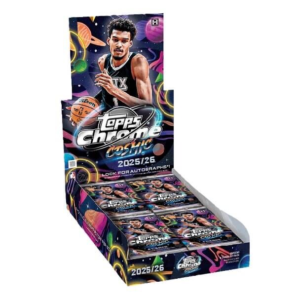 Topps 2025-2026 NBA karty Topps Cosmic Chrome Basketball Hobby Box