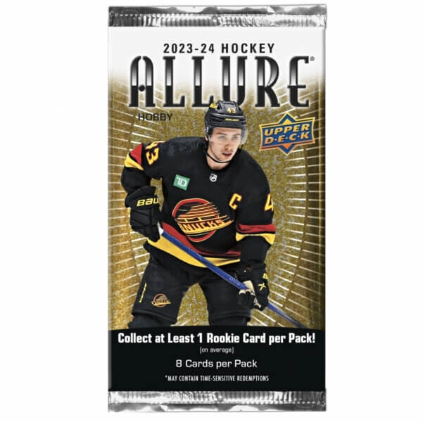 Upper Deck 2023-2024 NHL Upper Deck Allure Hockey Hobby Balíček