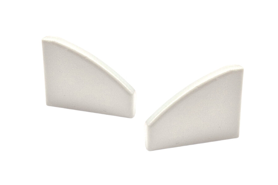 LED Solution Koncovka rohového profilu R8 biela Vyberte variantu: Koncovka ľavá LP206W-END-LEFT