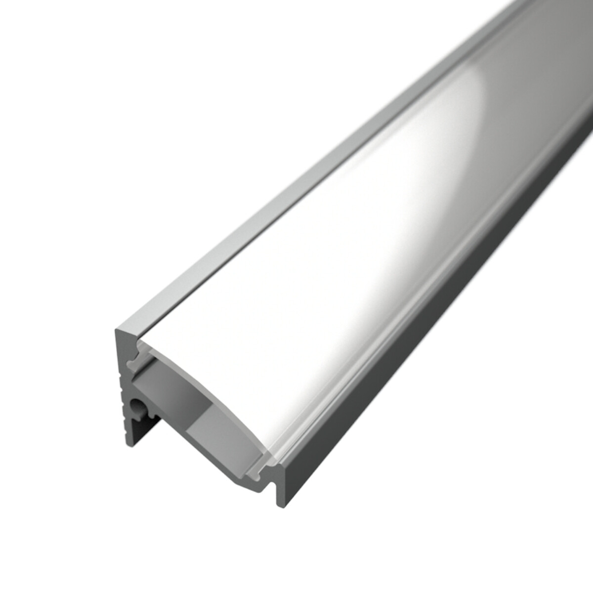 LED Solution Rohový profil pre LED pásiky R8 Vyberte variantu a dĺžku: Profil bez difúzora 1m LP206-1M