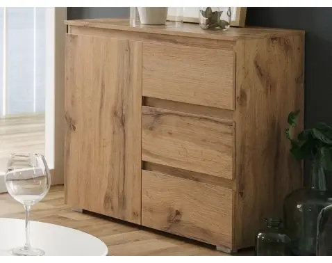 Komoda so zásuvkami Image 80 cm, medový dub%