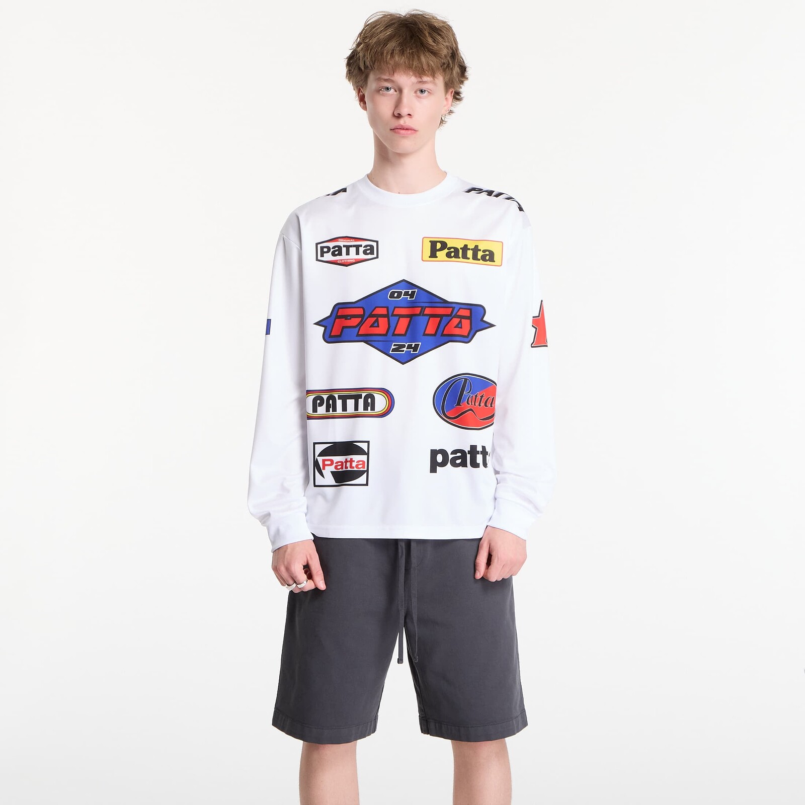 Dres Patta Sponsor Jersey UNISEX White M