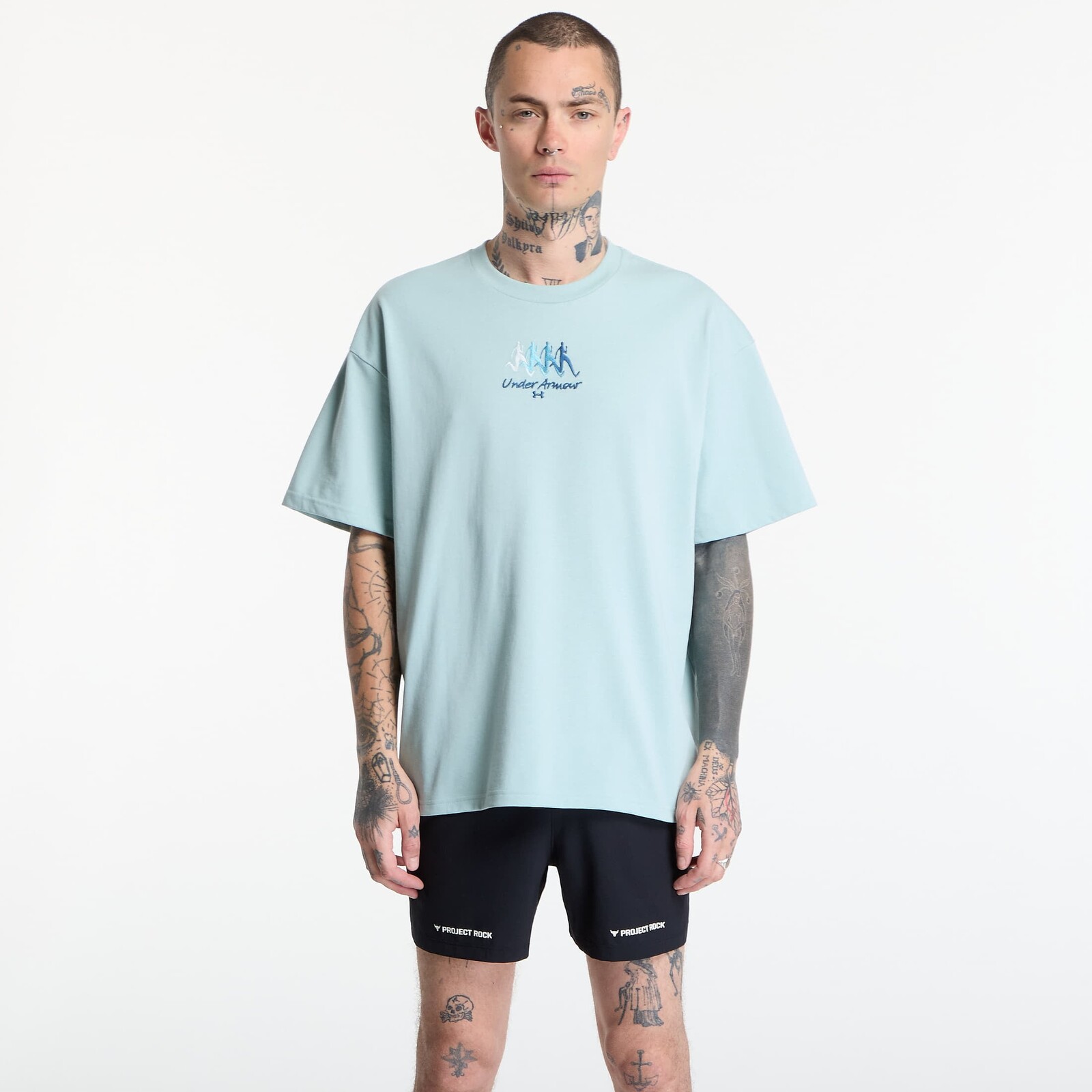 Tričko Under Armour M HWT FITNESS EXPO SS Blue M