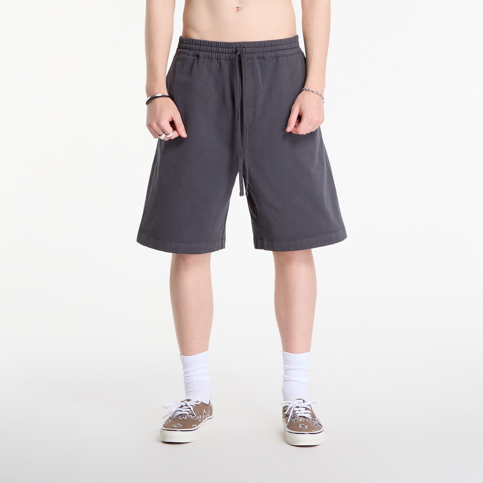 Šortky Carhartt WIP Floyde Short Graphite XS