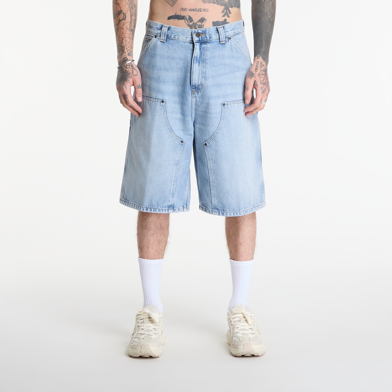 Šortky Carhartt WIP OG Double Knee Short Blue S