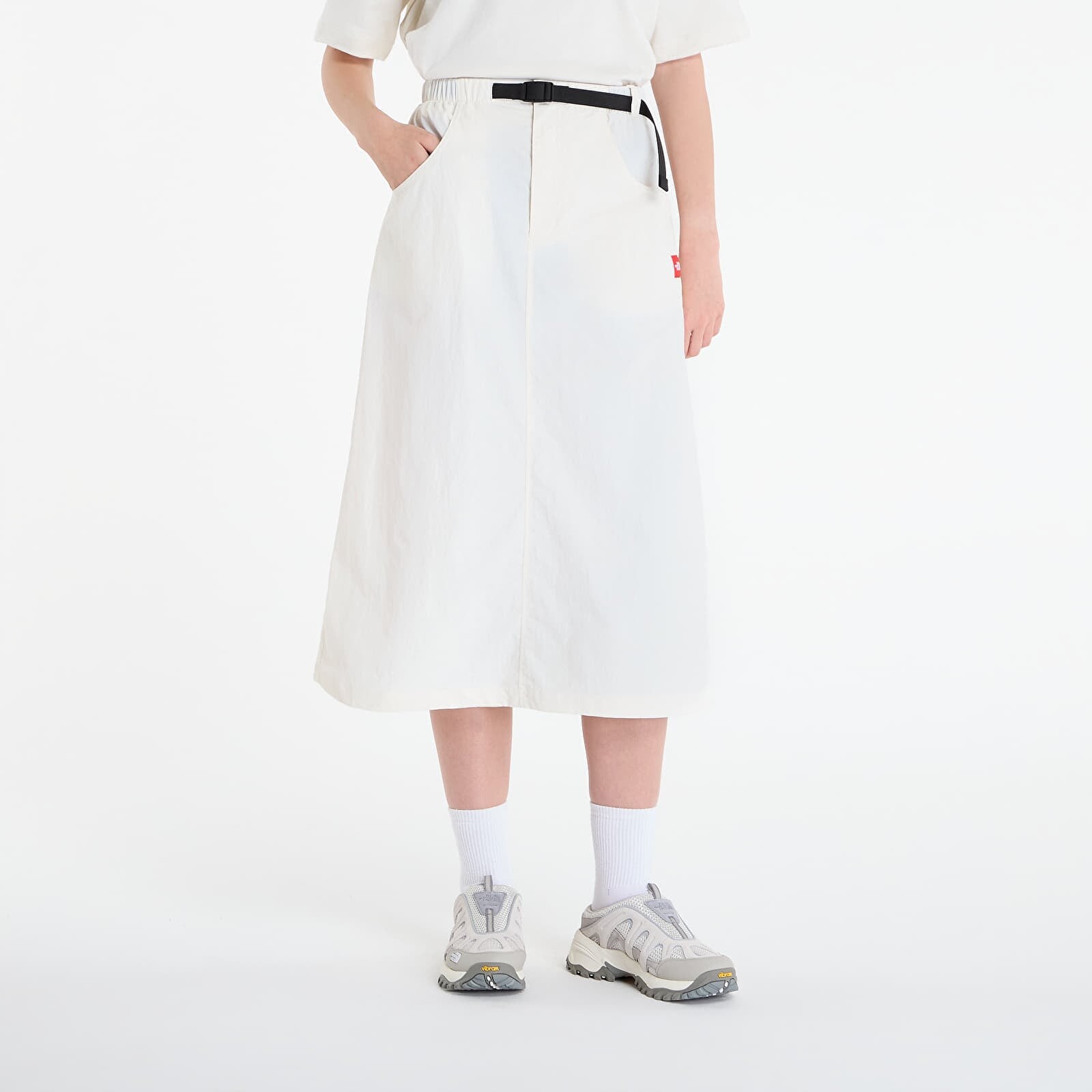 Sukňa The North Face Redbox Nylon Belted Skirt White Dune M