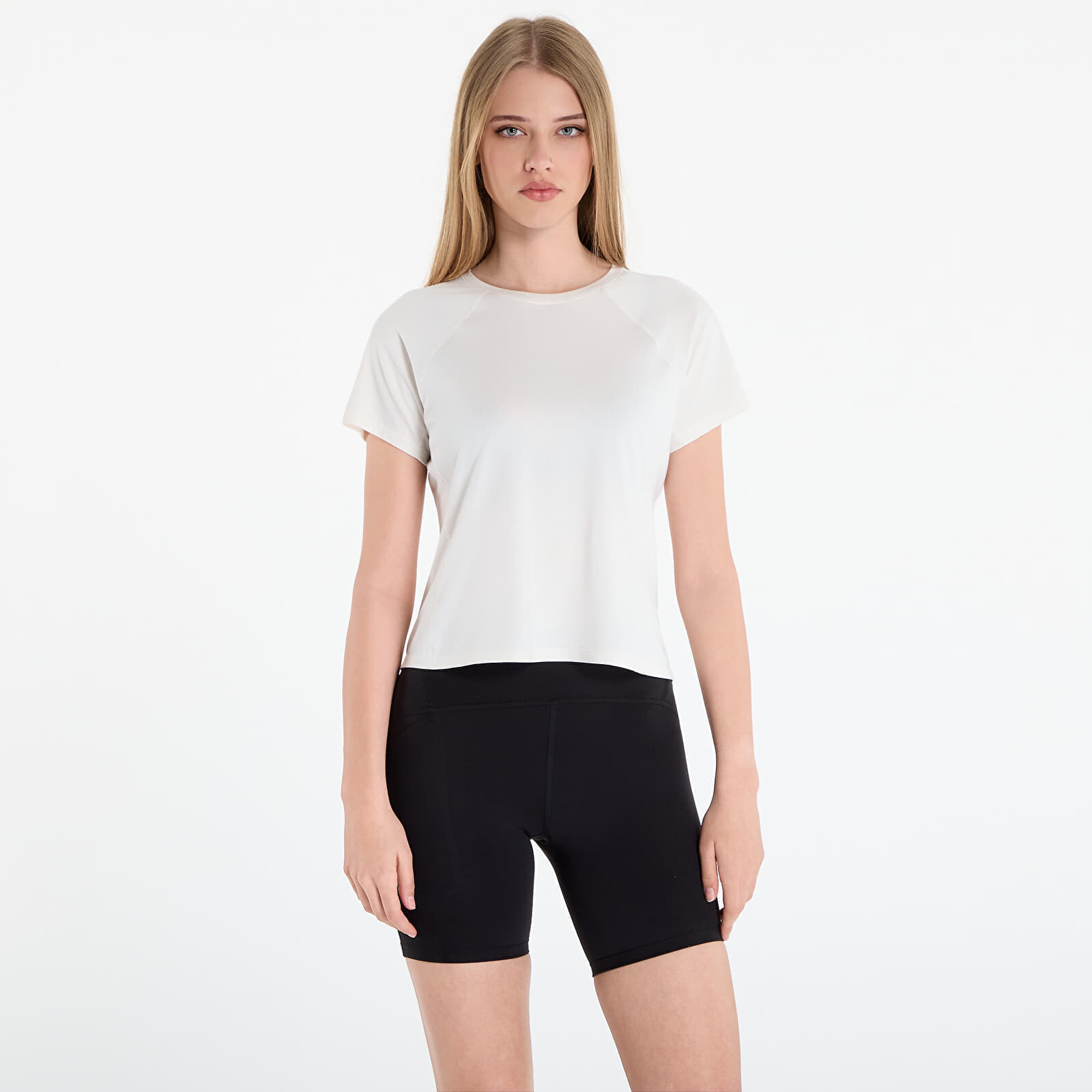 Tričko The North Face Jaida Ss Tee White Dune Light Heather M