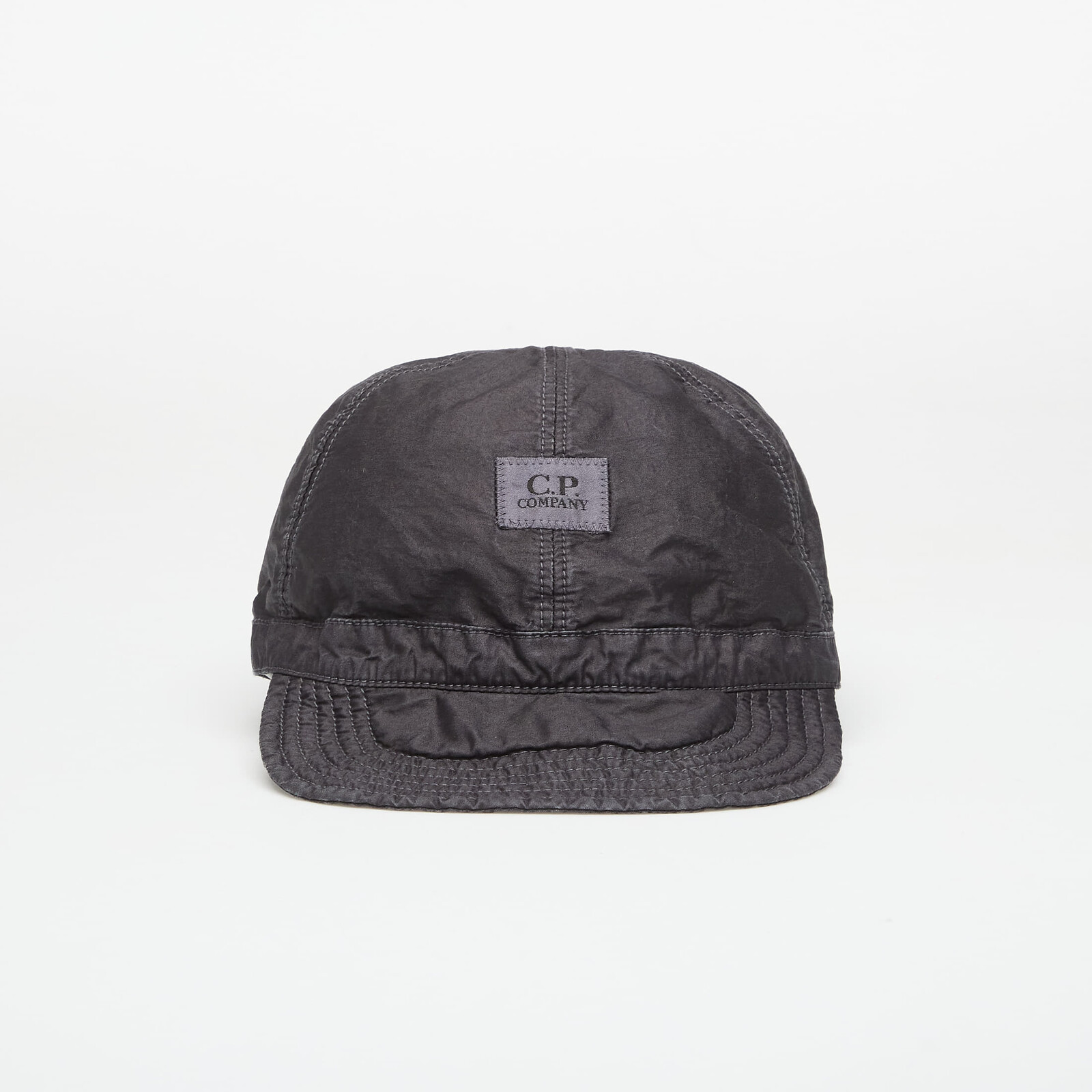Šiltovka C.P. Company 50 Fili Wax Cap Black Universal