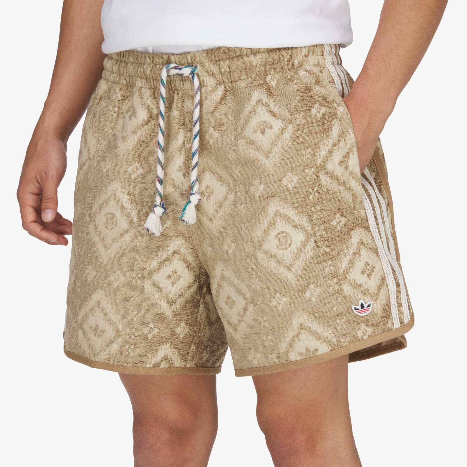 Šortky adidas Clot Ikat Short UNISEX Warm Sandstone XL