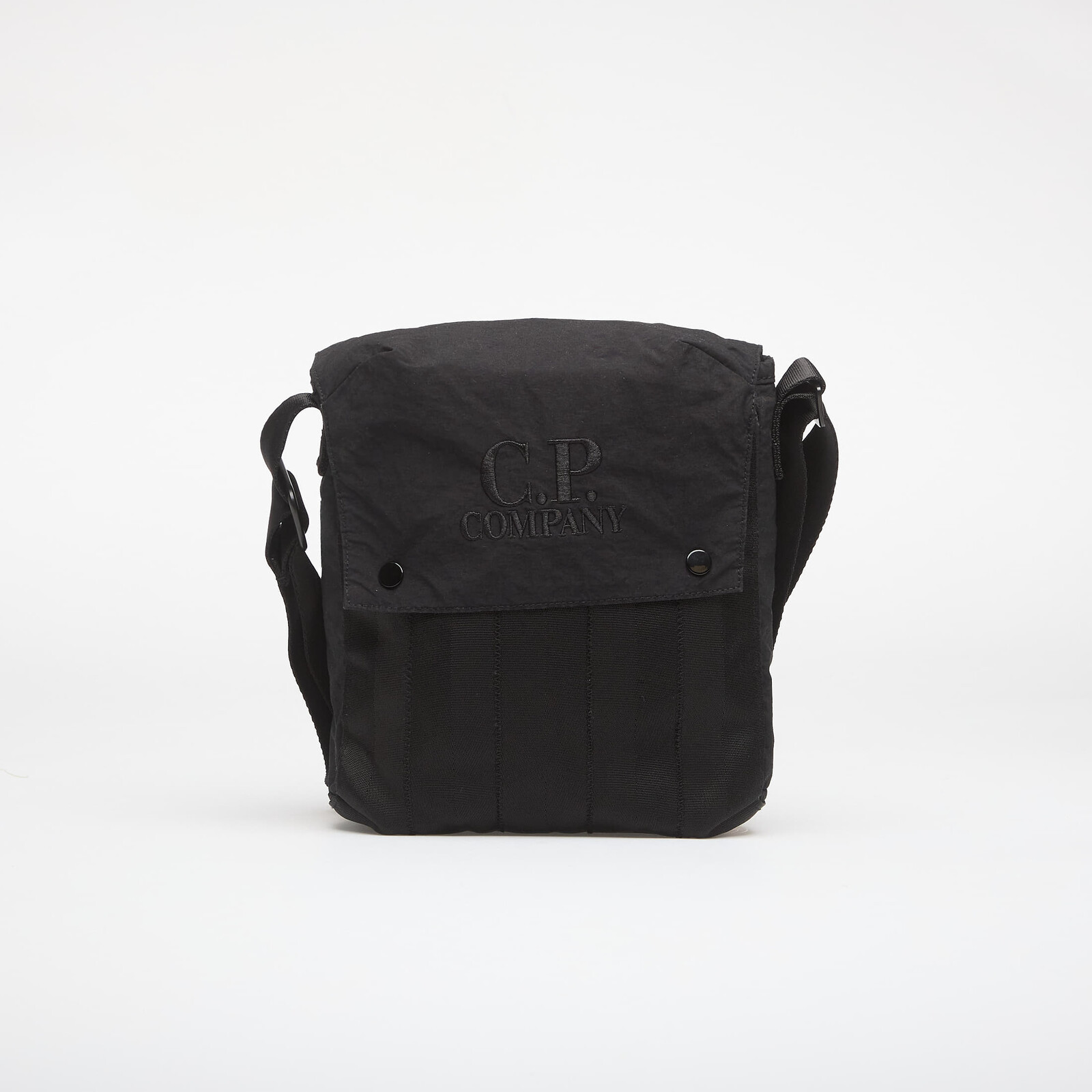 Taška C.P. Company Plain Paper Touch Mixed Shoulder Bag Black Universal
