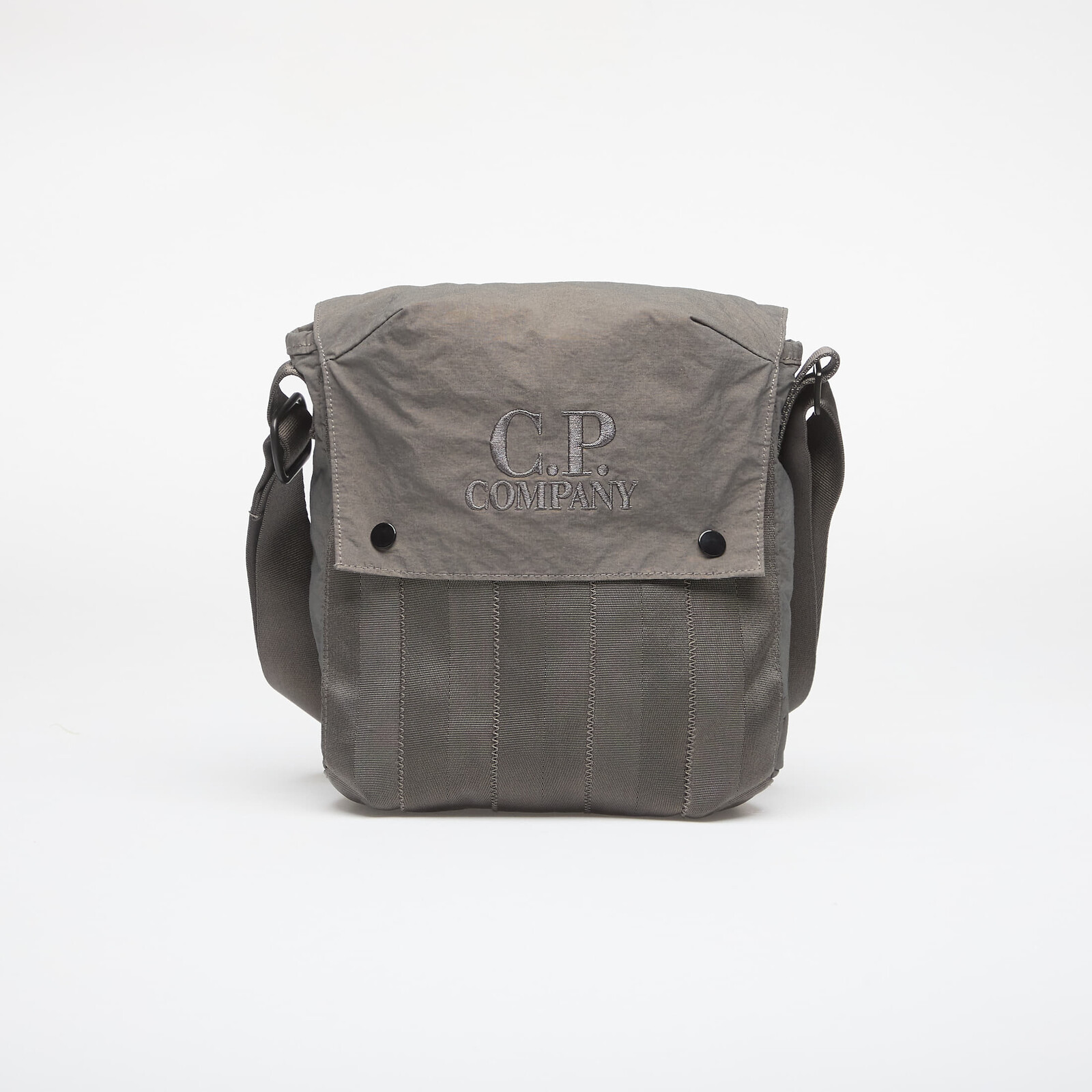 Taška C.P. Company Plain Paper Touch Mixed Shoulder Bag Gunmetal Universal