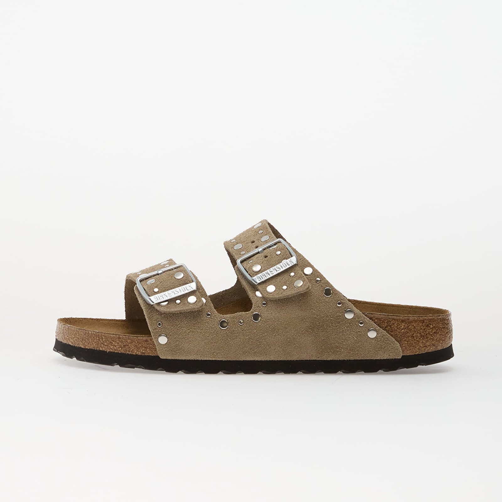 Tenisky Birkenstock Arizona Rivets Suede Leather Women Taupe EUR 37