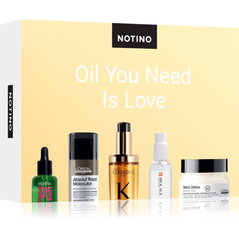 Beauty Discovery Box Notino Oil You Need Is Love sada pre všetky typy vlasov