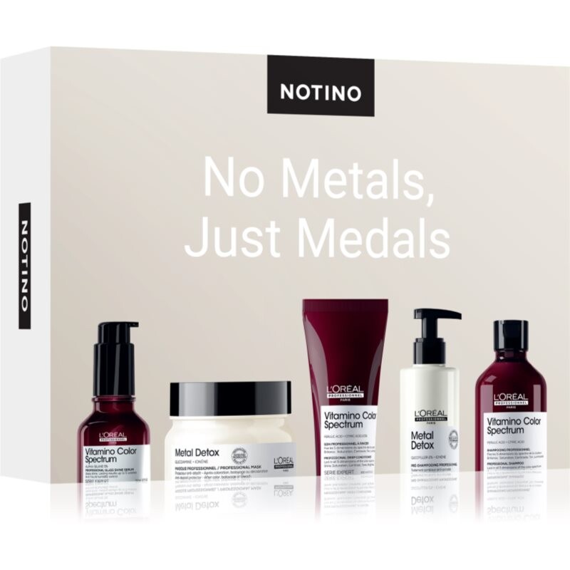 Beauty Discovery Box Notino No Metals, Just Medals sada pre všetky typy vlasov