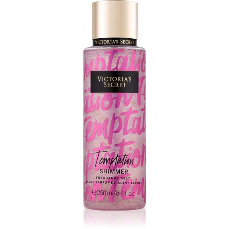 Victoria's Secret Temptation Shimmer telový sprej pre ženy 250 ml