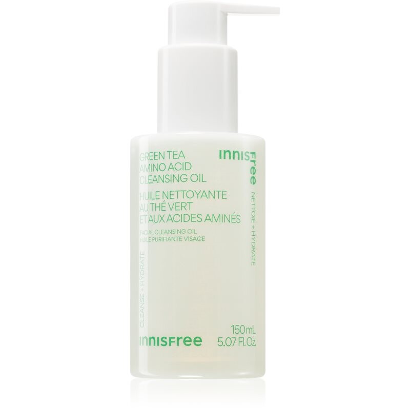 innisfree Green Tea Amino Acid Cleansing Oil jemný čistiaci olej s hydratačným účinkom 150 ml
