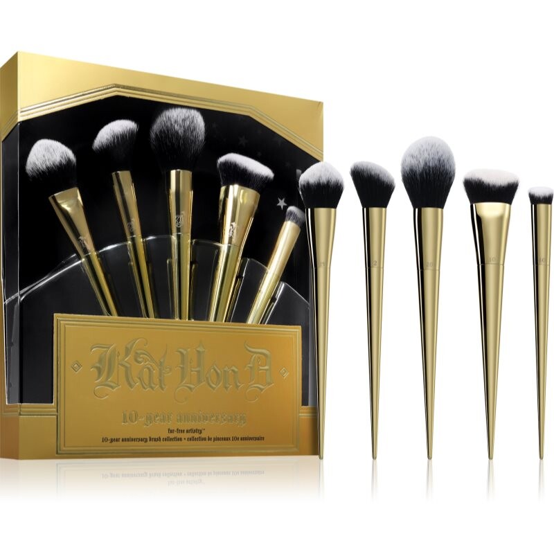 KVD Beauty Kat Von D 10th Anniversary sada štetcov