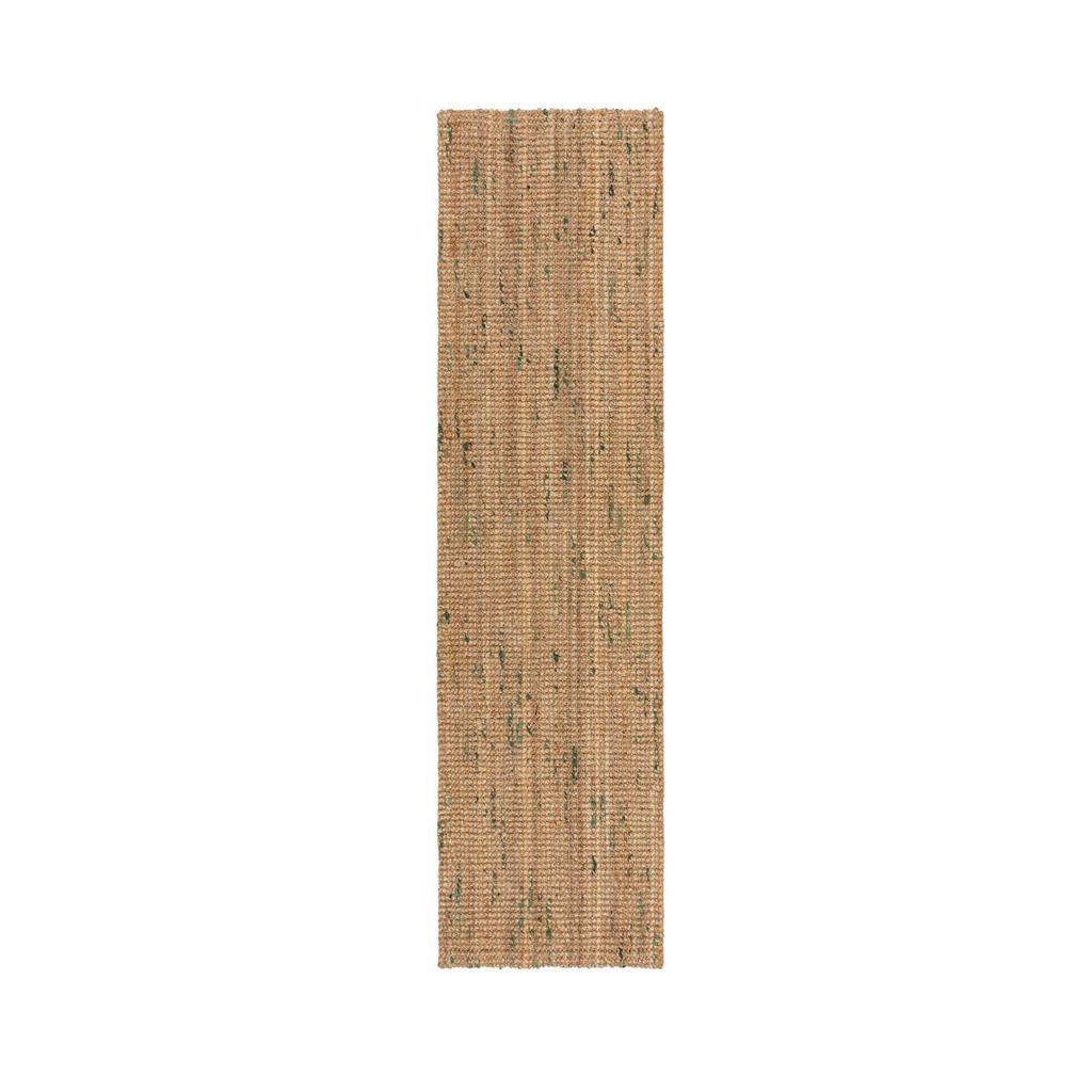 Flair Rugs BEHÚŇ, 60/230 cm, zelená, prírodná farba