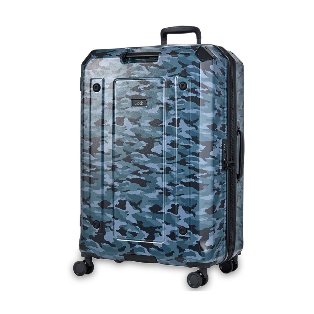 Cestovný kufor Rock Alpine 94 l - blue-camo