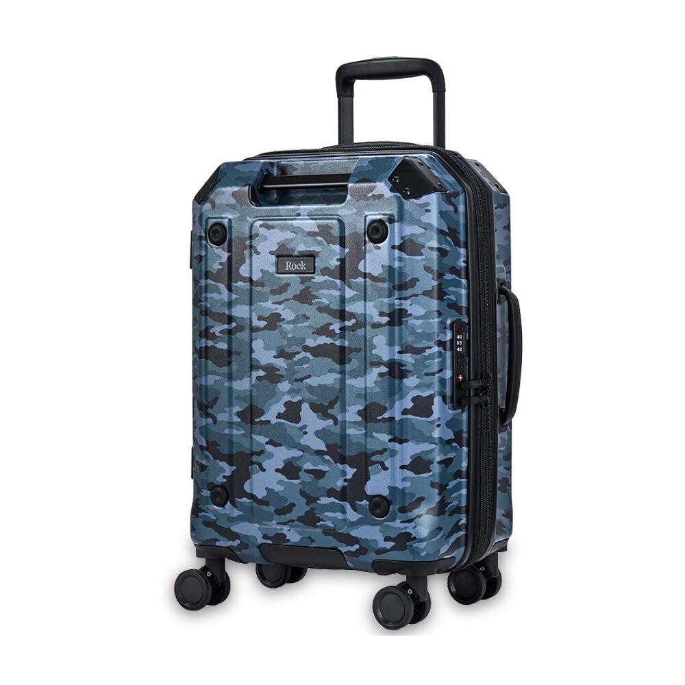 Cestovný kufor Rock Alpine 39 l - blue-camo