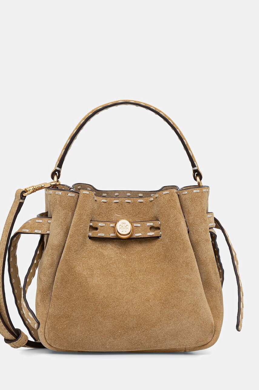 Tory Burch kabelka typu vak dámska semišová Romy