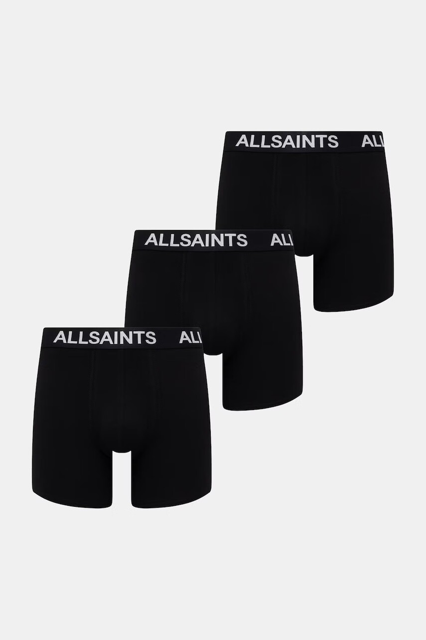 AllSaints boxerky pánske s bavlnou 3-pak