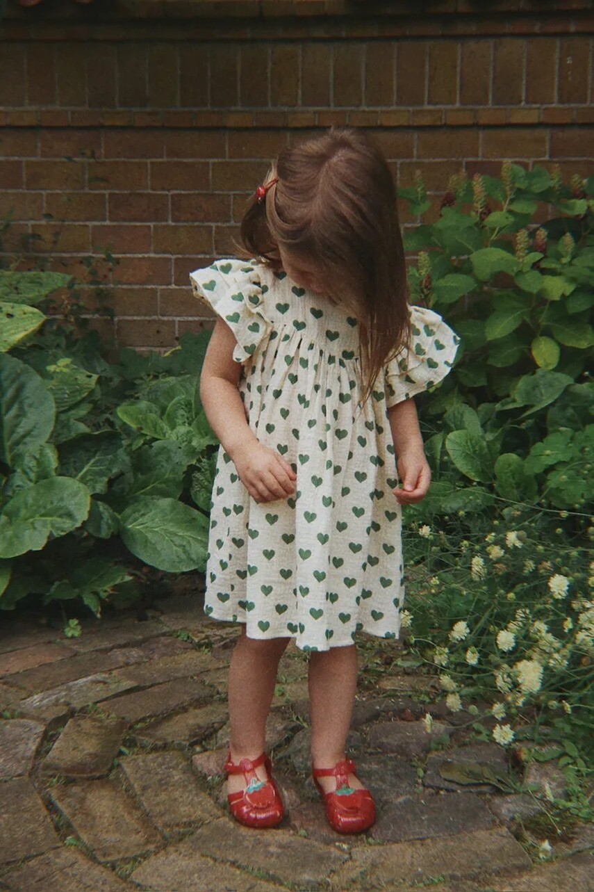Konges Sløjd šaty bavlnené COCO DRESS GOTS