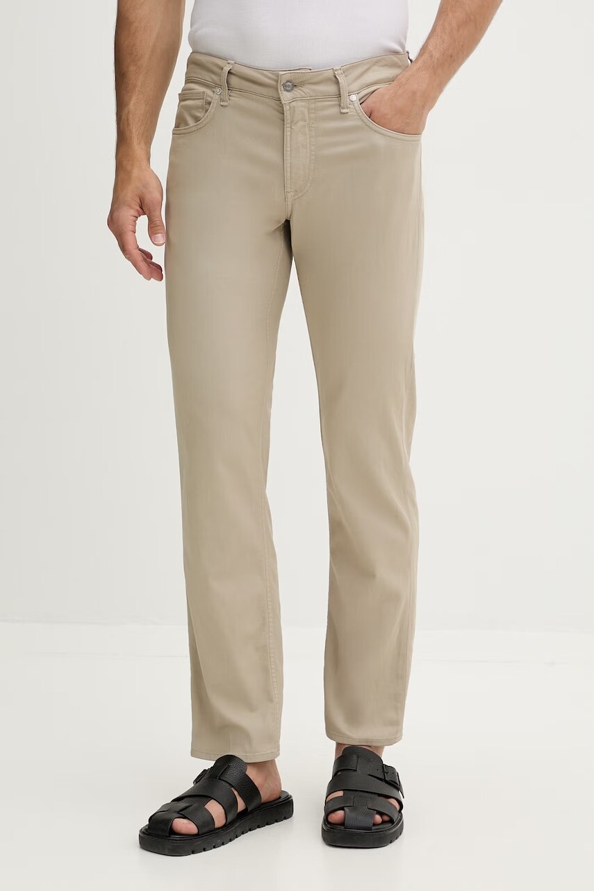 Guess nohavice slim fit pánske s bavlnou ANGELS