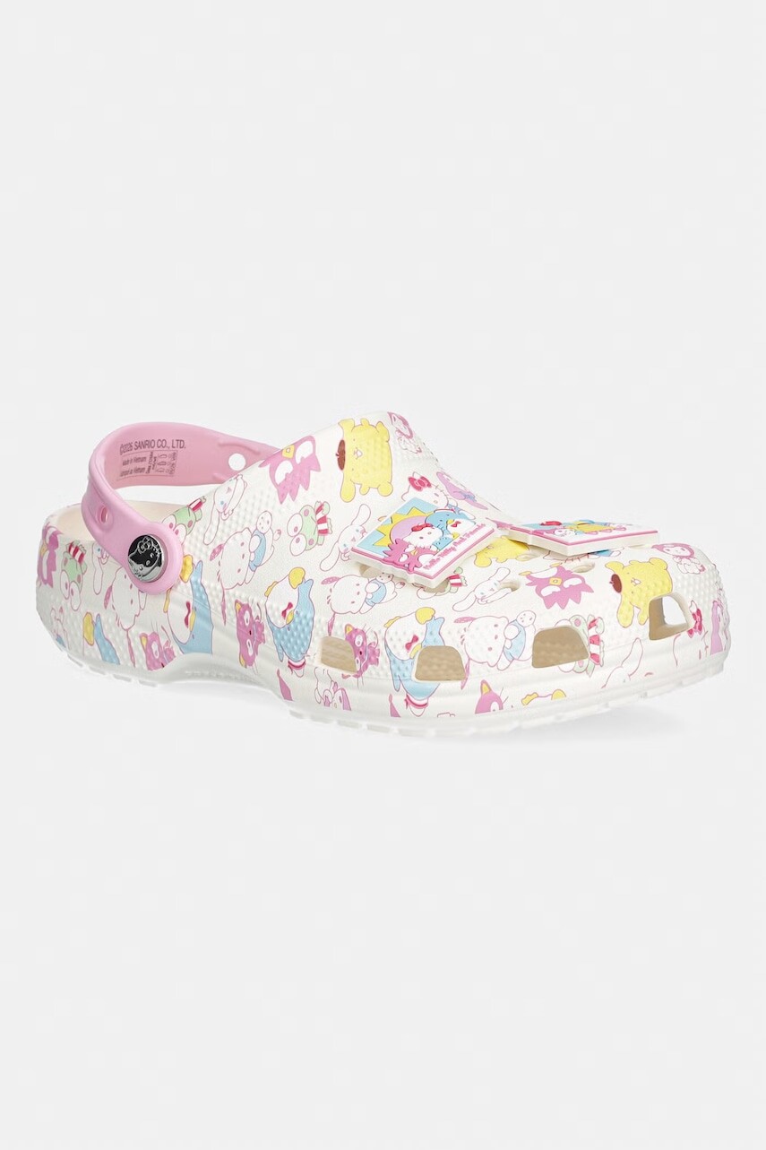 Crocs šľapky dámske Classic Hello Kitty Pastel Clog
