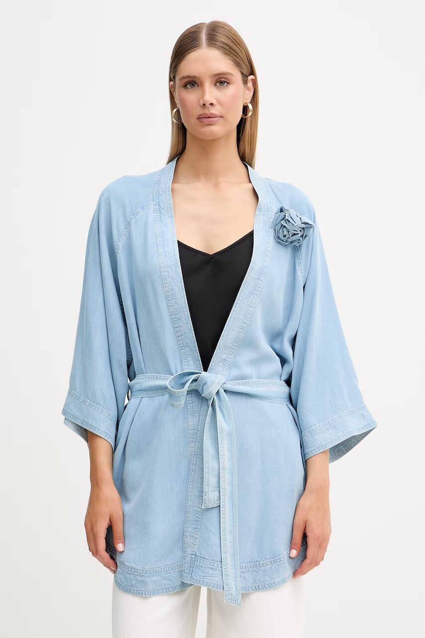 Blugirl Blumarine kardigán dámsky z lyocellu
