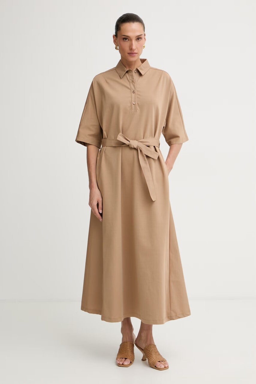 MM by Max Mara letné šaty s bavlnou ALBERO