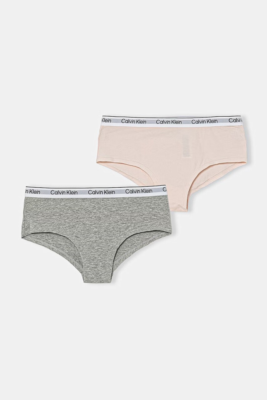 Calvin Klein Underwear slipy detské bavlnené s elastanom 2-pak