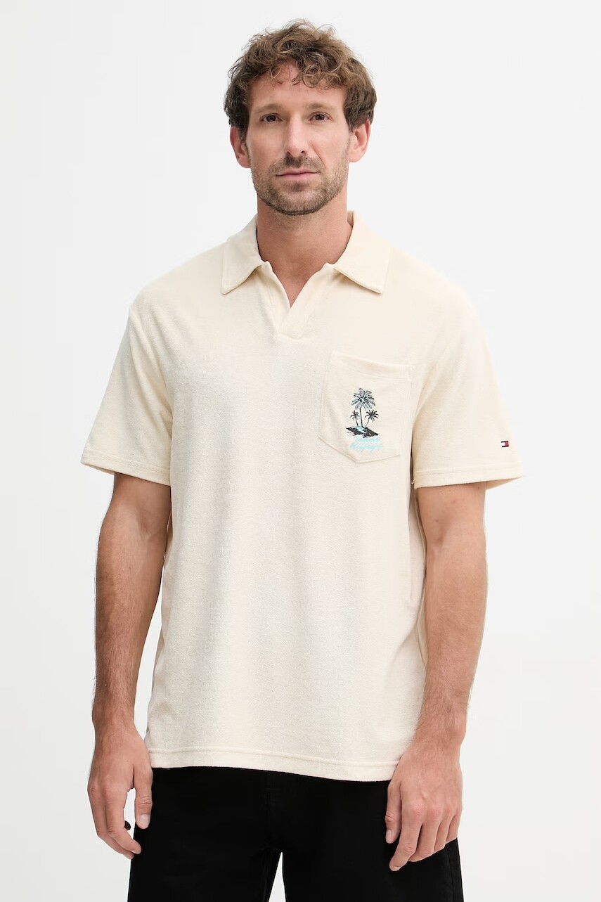 Tommy Hilfiger polo tričko pánske s bavlnou SUMMER