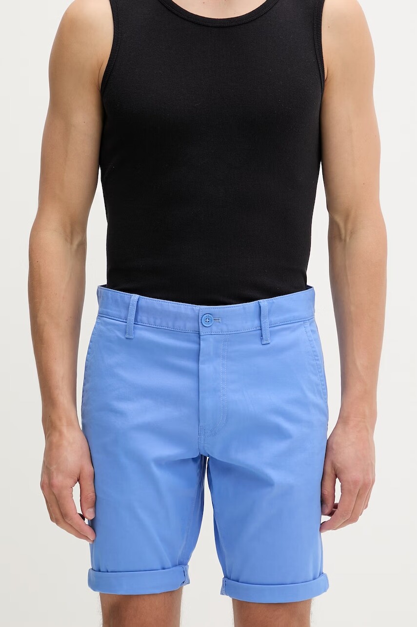 Tommy Jeans šortky chino pánske bavlnené s elastanom