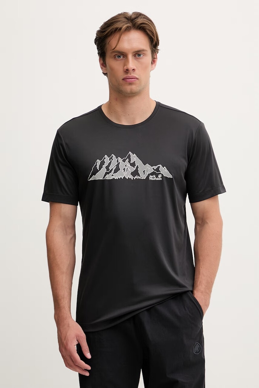 Jack Wolfskin trekingové tričko pánske Peak Graphic