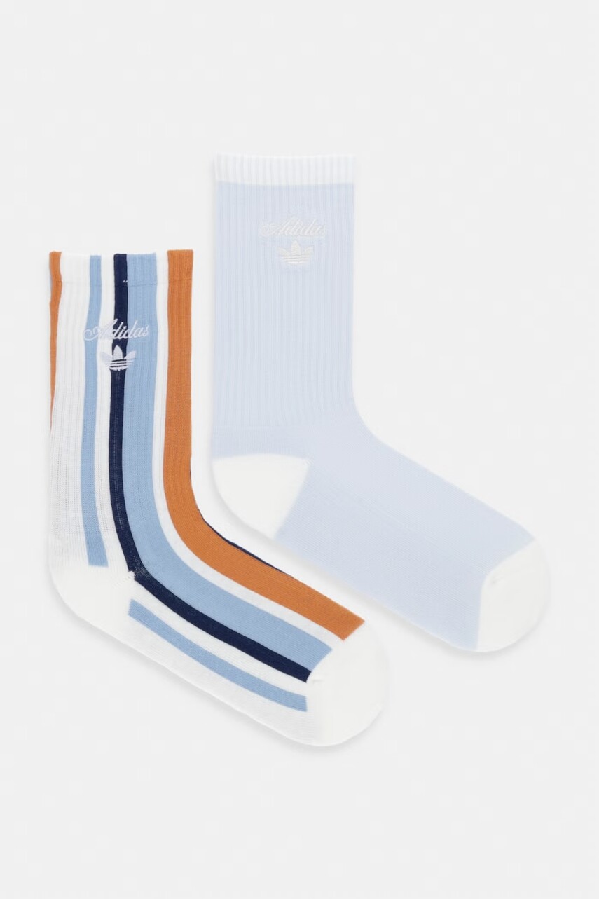 adidas Originals ponožky s bavlnou 2-pak
