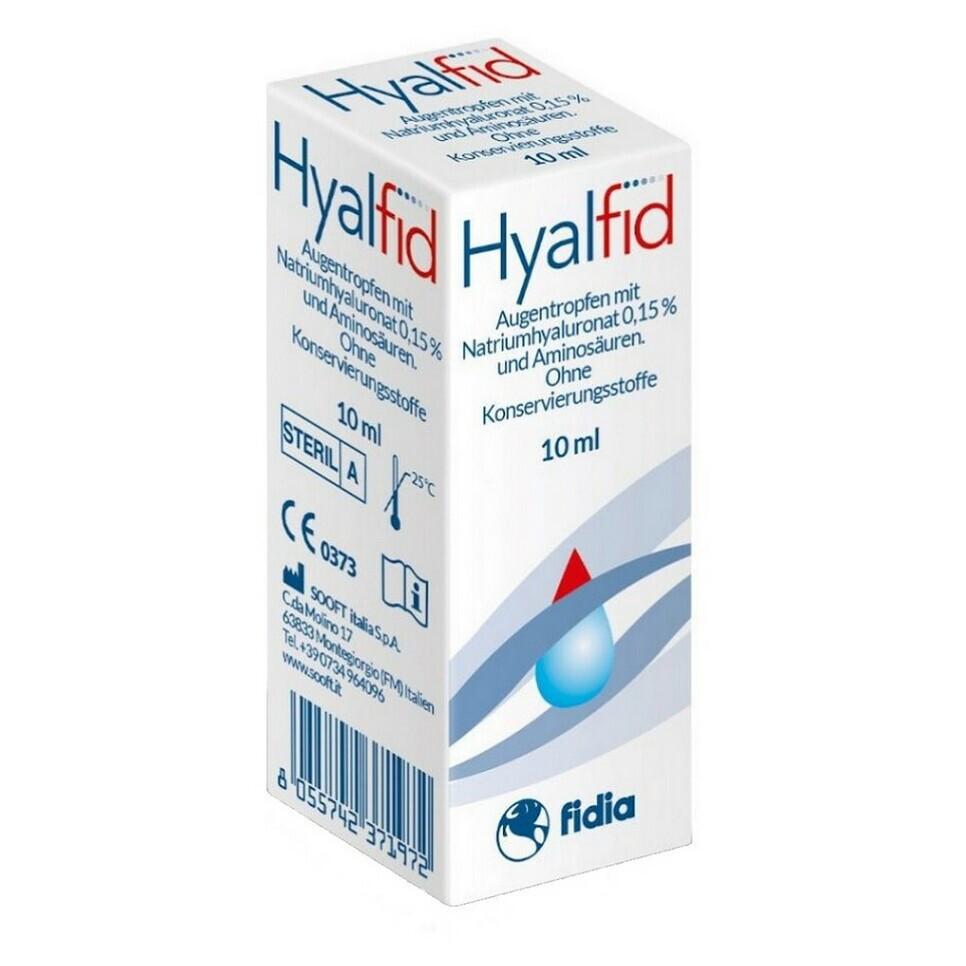 HYALFID Izotonický očný roztok 10 ml
